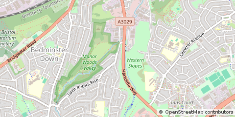 Map of Bristol, Avon