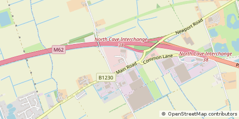 Map of Brough, East Yorkshire