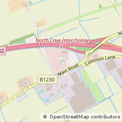 Map of Brough, East Yorkshire