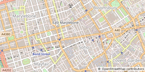 Map of London, Greater London