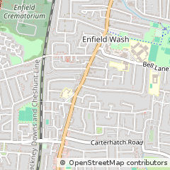 Map of Enfield