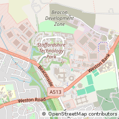 Map of Stafford, Staffordshire