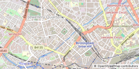 Map of Birmingham