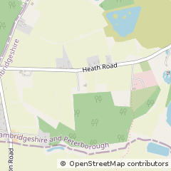 Map of Sandy, Bedfordshire
