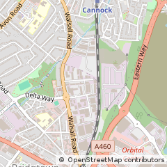 Map of Cannock
