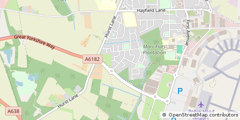 Map of Doncaster, South Yorkshire