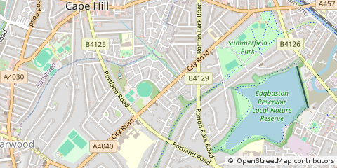 Map of Birmingham