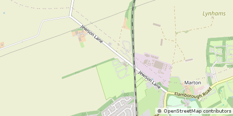 Map of Bridlington, East Yorkshire