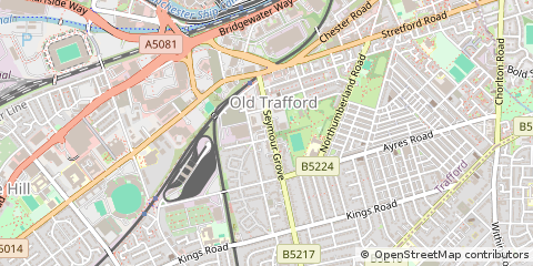 Map of Manchester