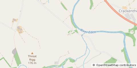Map of Appleby, Cumbria