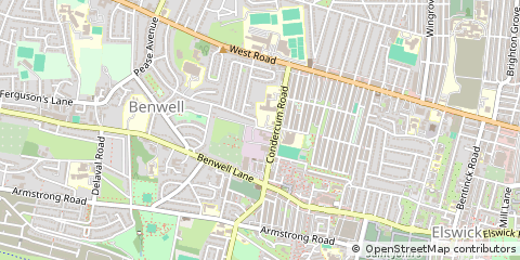 Map of Newcastle Upon Tyne