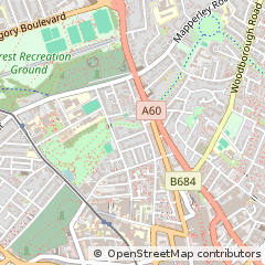 Map of Nottingham