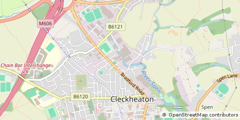Map of Cleckheaton