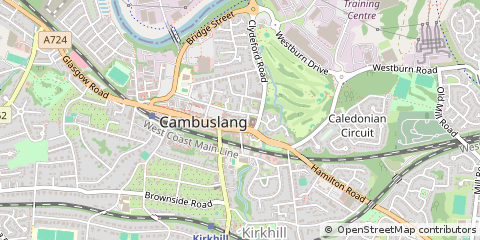 Map of Glasgow