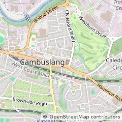 Map of Glasgow