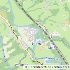 Map of Stockport, Chesire