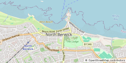 Map of North Berwick
