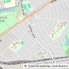 Map of Barking, Essex