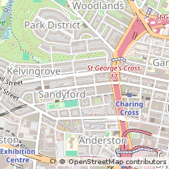 Map of Glasgow