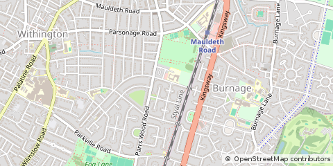Map of Manchester