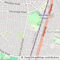 Map of Manchester