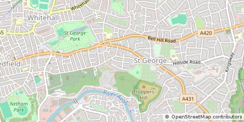 Map of Bristol
