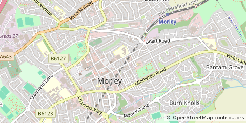 Map of Leeds