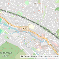 Map of High Wycombe, Bucks