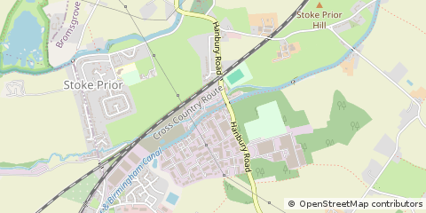 Map of Bromsgrove