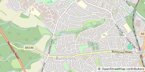 Map of Sheffield