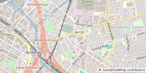 Map of Birmingham