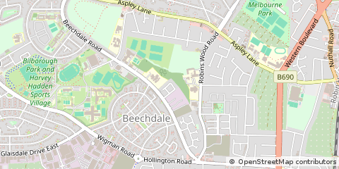 Map of Nottingham
