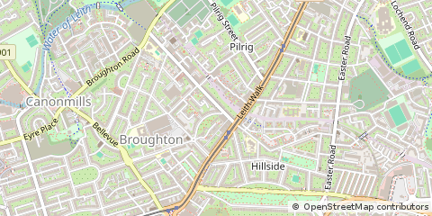 Map of Edinburgh