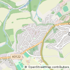 Map of Townstall, Dartmouth Devon
