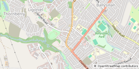 Map of Belfast, CO. Antrim