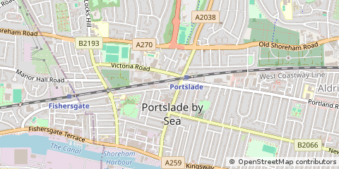 Map of Brighton