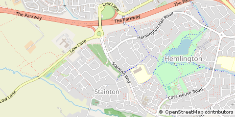 Map of Middlesbrough