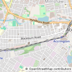 Map of Accrington
