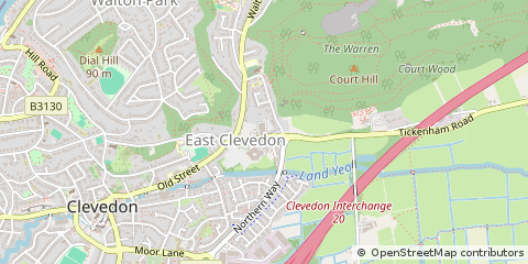 Map of Bristol, North Somerset