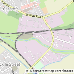 Map of Doncaster, South Yorkshire