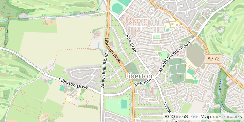 Map of Edinburgh