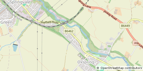 Map of Sheffield