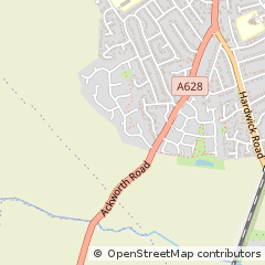 Map of Pontefract