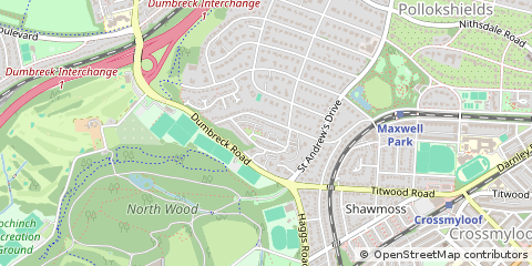 Map of Glasgow