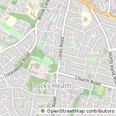 Map of Southampton, Hampshire