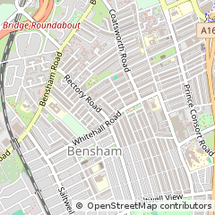 Map of Gateshead