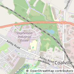 Map of Coalville