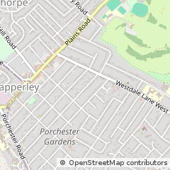 Map of Mapperley, Nottingham