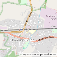 Map of Sevenoaks, Kent
