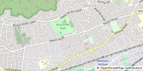 Map of Weston-Super-Mare